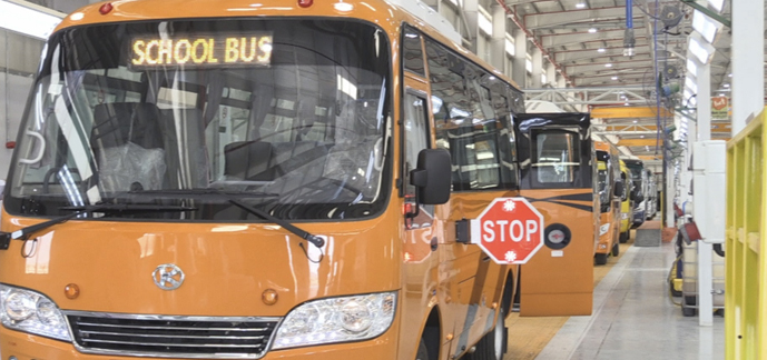<h2>KARWA MOTORS TO REVOLUTIONIZE SCHOOL TRANSPORTATION WITH FIRST DELIVERY OF STATE-OF-THE-ART BUSES THIS OCTOBER 2024<o:p></o:p></h2>
<p>Karwa Motors is set to transform school transportation with the delivery of its first batch of advanced, safety-focused school buses in October 2024. These buses are designed with cutting-edge technology to ensure maximum safety, comfort, and reliability for students across Oman.</p>